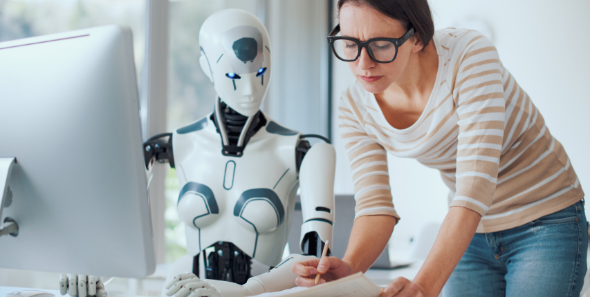 Intelligence artificielle facilitant l’apprentissage des collaborateurs en entreprise via une plateforme de formation en ligne