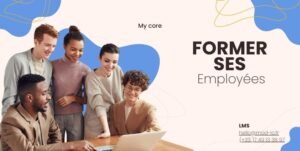 Formation en ligne adaptée aux employés débutants en technologies numériques, favorisant l’apprentissage progressif et accessible